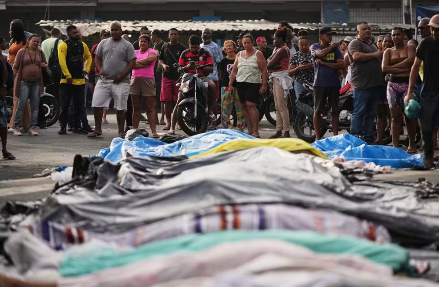 Operação Contenção se torna a mais fatal da história do Rio de Janeiro, o número de mortes sobe para 132