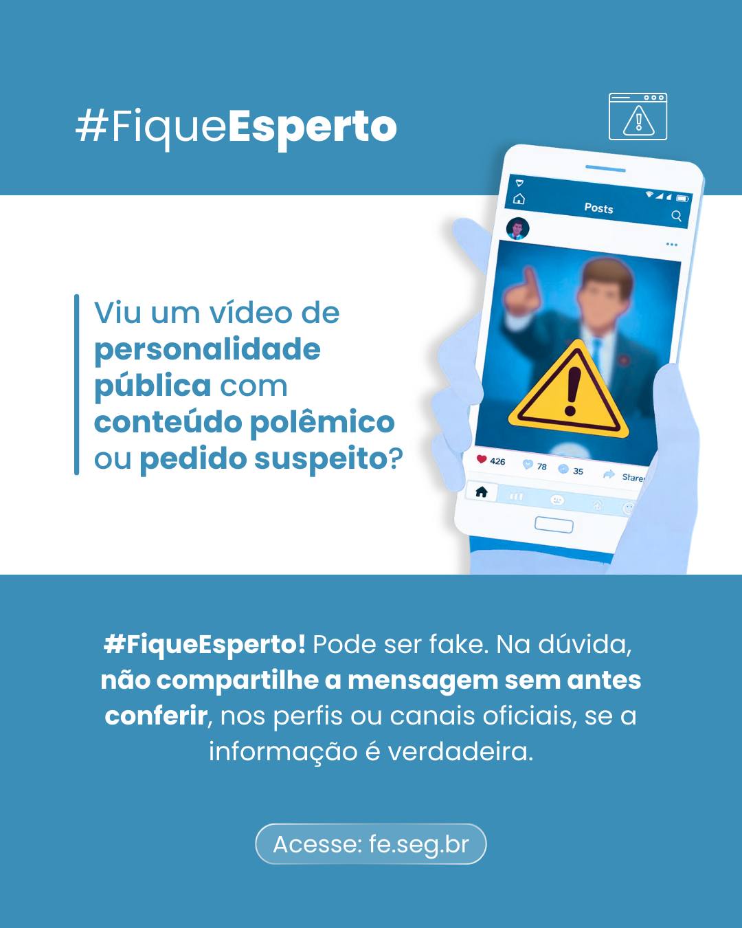 Anatel faz alerta a população sobre deepfakes, desinformação e fraudes no ambiente digital