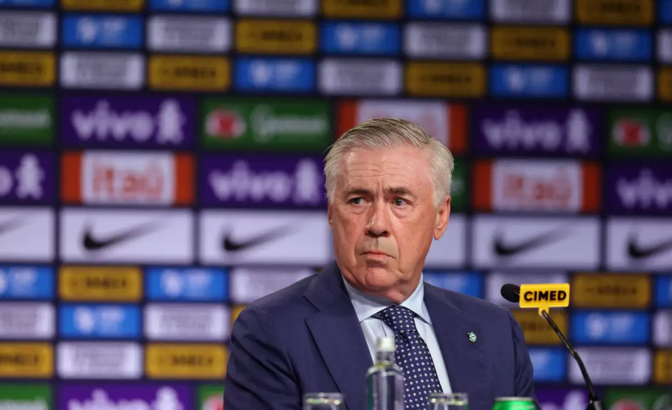 Carlos Ancelotti convoca 26 jogadores para amistosos, 8 estreiam na seleção