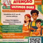 Curso preparatório e gratuito para Institutos e Escolas Técnicas está com inscrições abertas