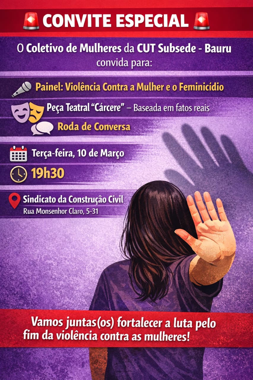 Coletivo de Mulheres realiza encontro para o enfrentamento à violência contra a mulher e combate ao feminicídio