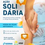 Assenag e Grupo Mania de Bordar promovem bazar solidário em benefício da APAE Bauru