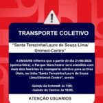 Parque Manchester recebe novos horários de linha de ônibus em dias úteis