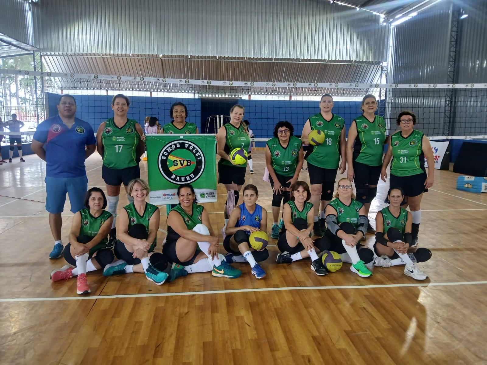 Somos Vôlei Bauru disputa a 4ª rodada de liga regional em Igaraçu neste final de semana