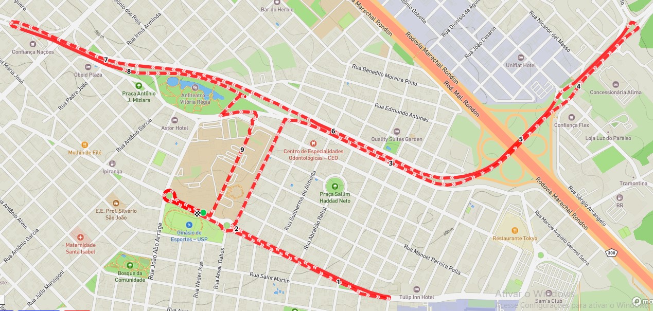 Confira as interdições da EMDURB programadas para a Corrida de rua “34ª Volta USP”