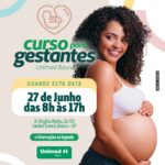 Inscrições para a 2ª edição do Curso para Gestantes da Unimed Bauru se inicia em 22 de junho 