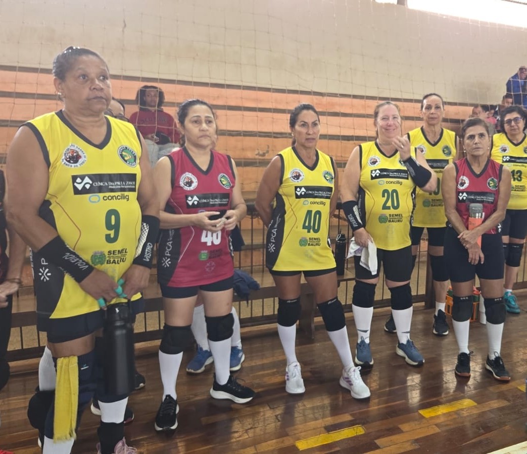 Com o time 58+, 65+ e 68+, o Somos Vôlei Bauru disputará nos próximos sábados pela Superliga da CBVA e Liga de Bauru