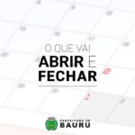 Prefeitura de Bauru publica o funcionamento de serviços no feriado de Corpus Christi