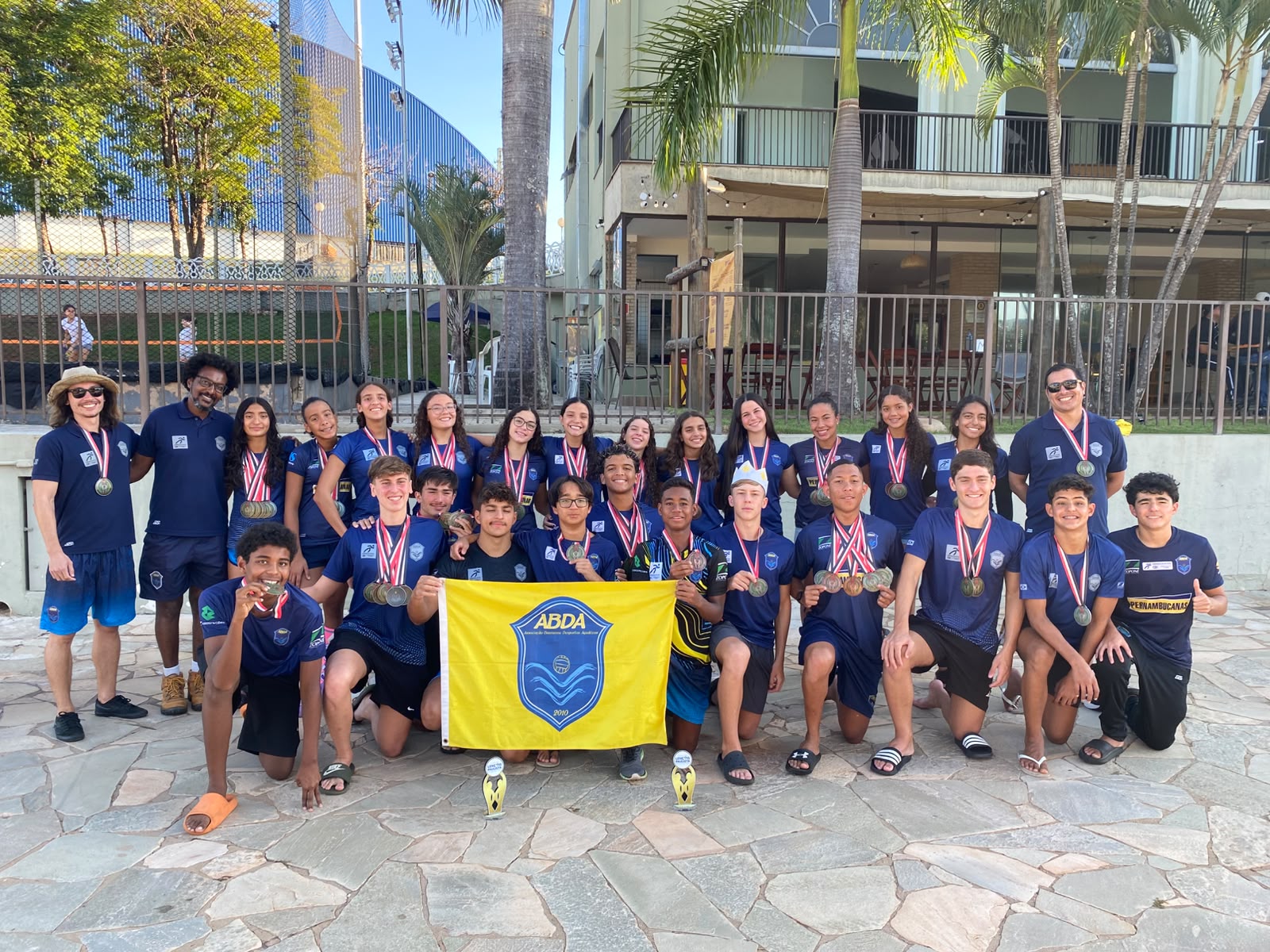 Natação da ABDA é campeã no masculino e feminino nos Jogos Regionais