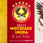 Aniversário de 50 anos da Mocidade Unida será neste domingo (05) com transmissão de Brasil x Noruega
