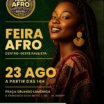 Bauru recebe o Circuito Feira Afro Centro-Oeste Paulista neste domingo (23)