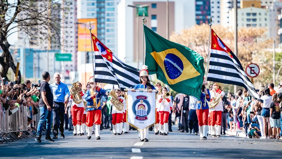 Bauru abre inscrições para o Desfile Cívico de 7 de Setembro