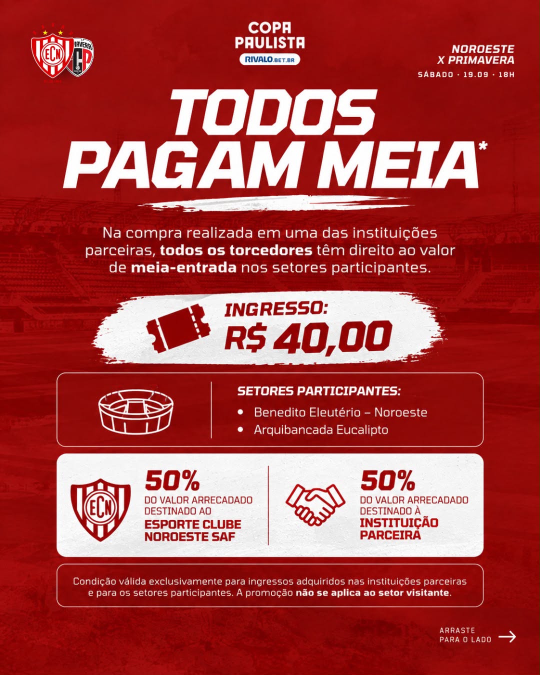 Noroeste lança ação solidária em apoio a instituições de Bauru
