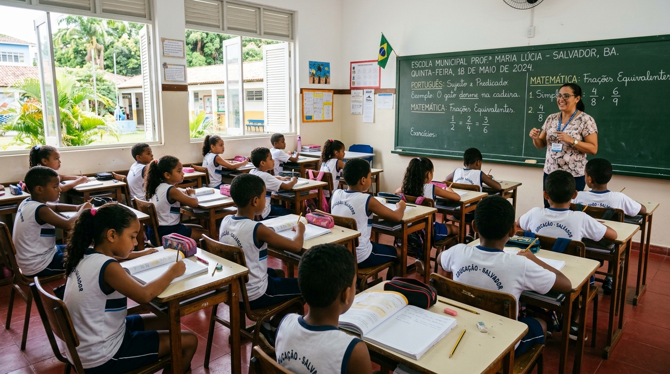 Abertura do período de matrícula e rematrícula na rede municipal de ensino para o ano letivo de 2027 destaca o incentivo à autodeclaração