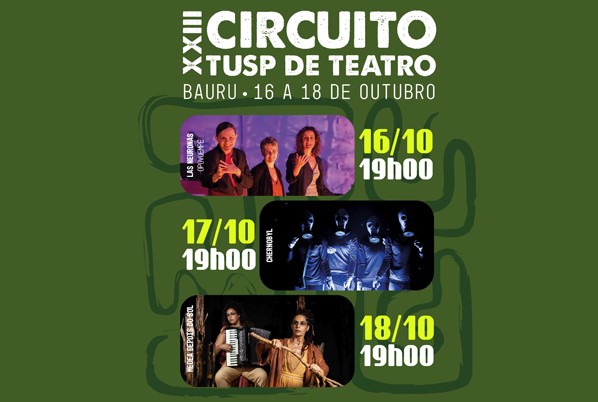 Campus da USP em Bauru sedia o 23º Circuito TUSP de Teatro
